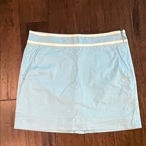 Ralph Lauren Golf Skort Old Money Blue with White accents 10 GUC